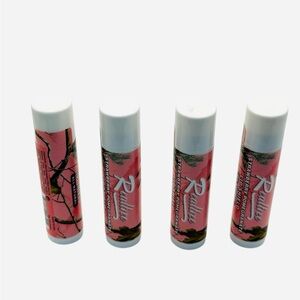 Realtree All natural Strawberry Pomegranate Lip shield Set of 4 New